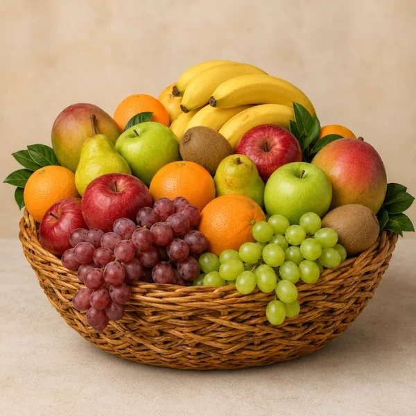 سلة فواكه عائلية